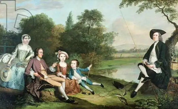 Devis, Arthur: A family of Anglers