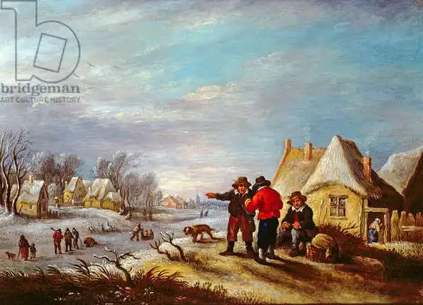 Michau, Theobald: Fines de invierno en Flandes
