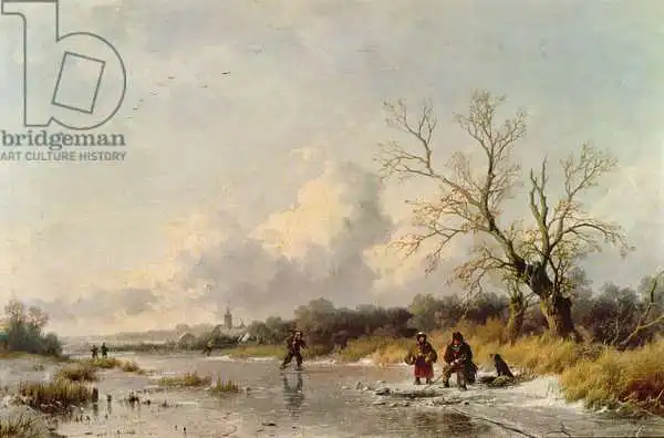 Haanen, Remigius van: Hiver en Hollande