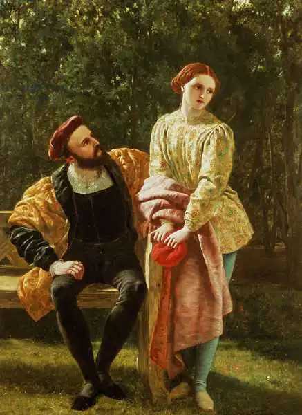 Pickersgill, Frederick Richard: Orsino and Viola