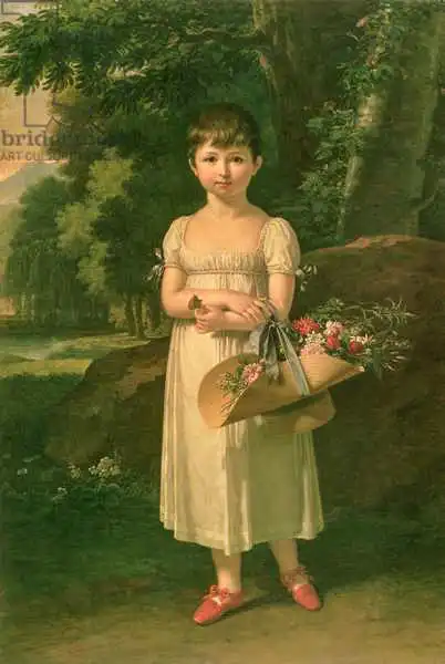 Fabre, Francois Xavier: Portrait of Amelia Oginski