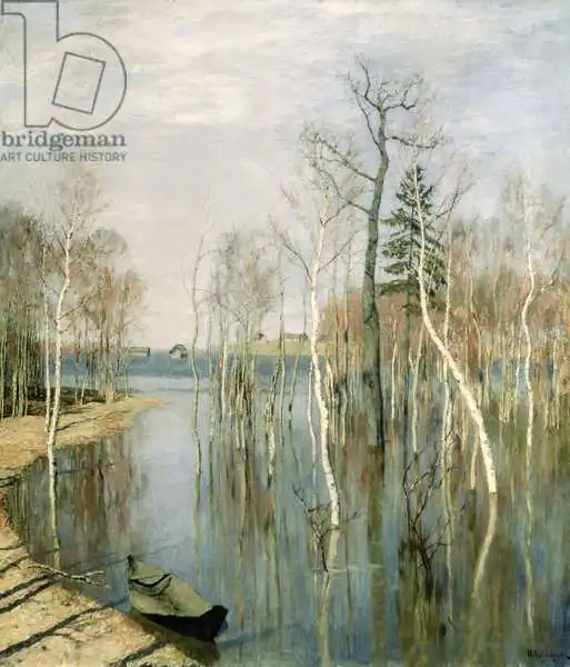 Levitan, Isaak Iljic: Spring, High Wate