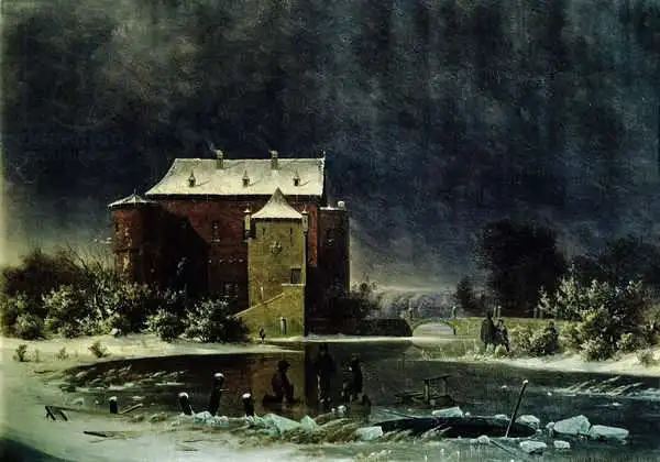 Libert, George Emil: Casa encantada en la nieve