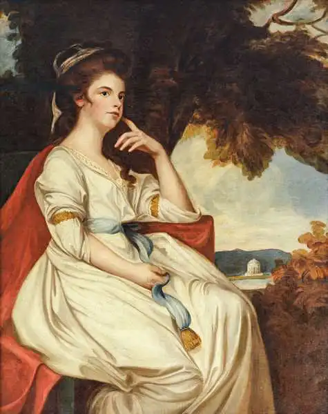 Romney, George: Isabella Curwen, 18th century
