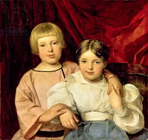 Waldmüller, Ferdinand Georg: Children