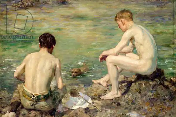 Tuke, Henry Scott: Three Companions