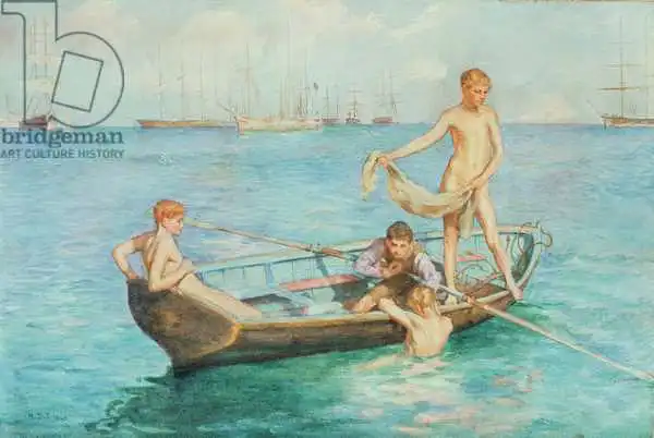 Tuke, Henry Scott: August Blue