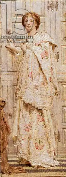 Moore, Albert Joseph: An Embroidery