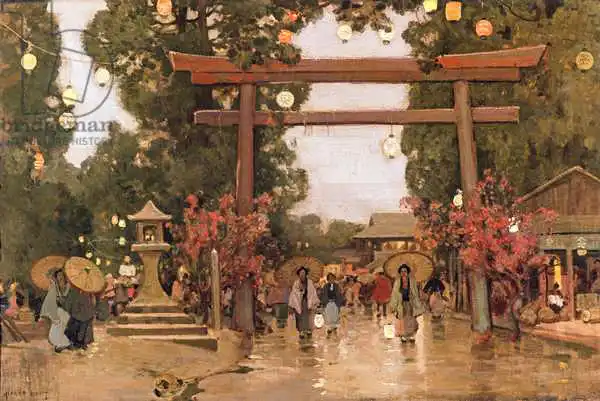 East, Alfred: Spring in Japan