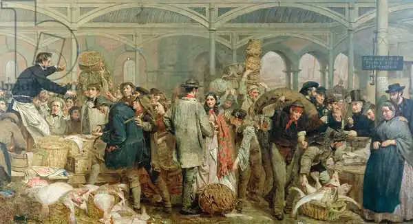 Hicks, Edward: Billingsgate Fish Market