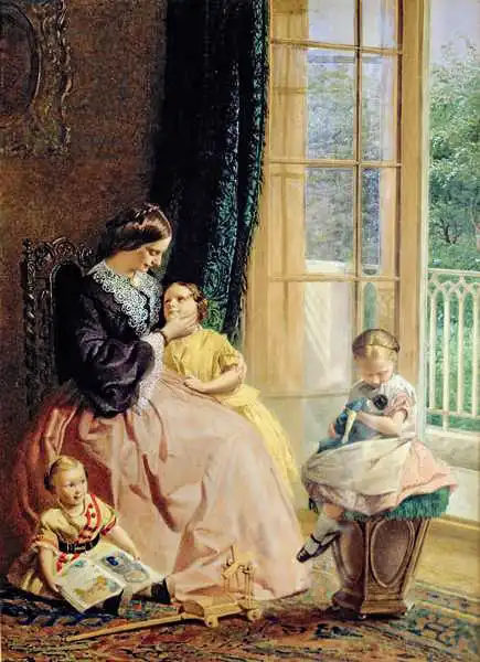Hicks, Edward: Mrs. Hicks, Mary, Rosa and Elgar