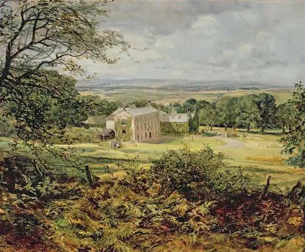 Hardy, Heywood: Paysage anglais avec une maison, 19e siècle