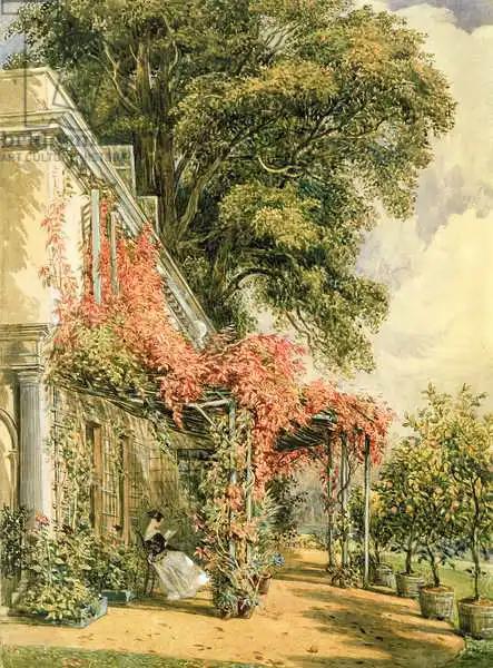 Chalon, John James: Garden Front of Mr. Robert Vernon