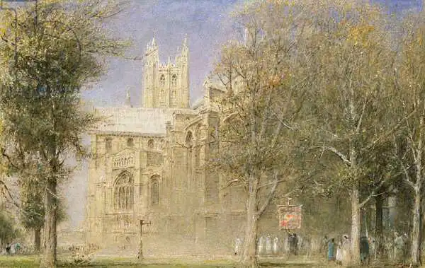 Goodwin, Albert: Canterbury Cathedral