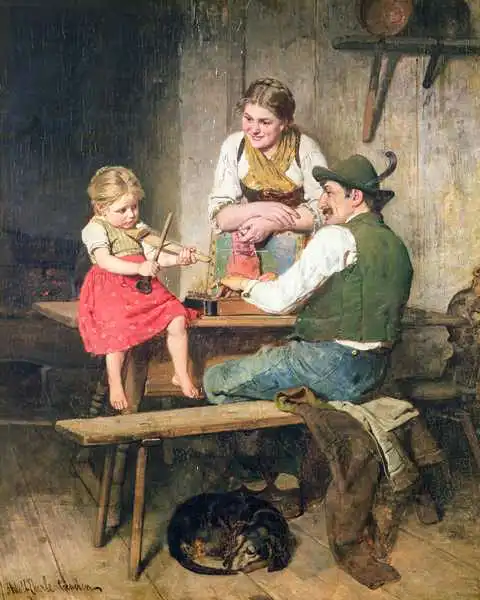 Eberle, Adolf: The Happy Family