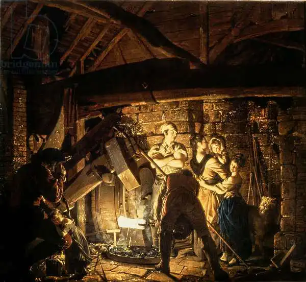Wright, Joseph: The Iron Forge