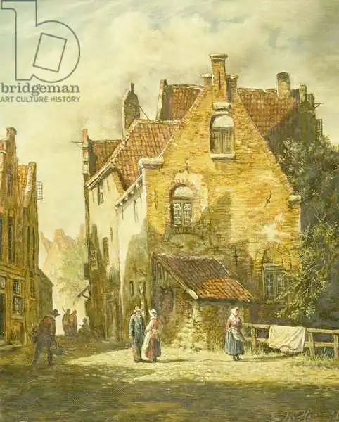 Honnef, Ewald: Street Scene