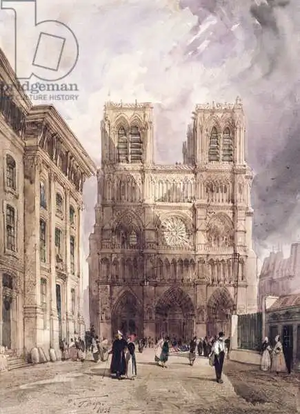 Boys, Thomas Shotter: The Cathedral of Notre Dame, Paris