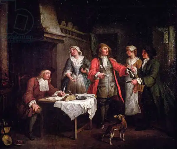 Horemans, Jan Josef, the elder: El contrato matrimonial