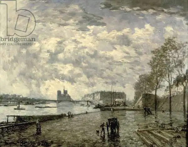 Boggs, Frank Myers: The Seine and Notre Dame
