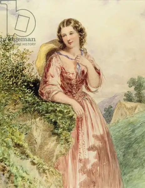 Hobson, Henry: Una ragazza di campagna, XIX secolo