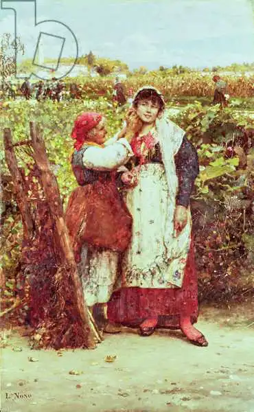 Nono, Luigi: Peasants in a vineyard