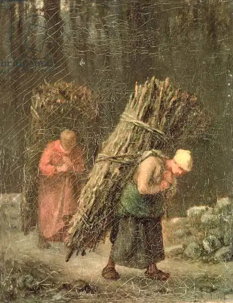 Millet, J. F.: Peasant Women with Brushwood