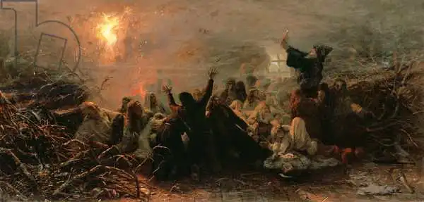 Mjasoedov, Grigori Grigorievich: Self-Immolation