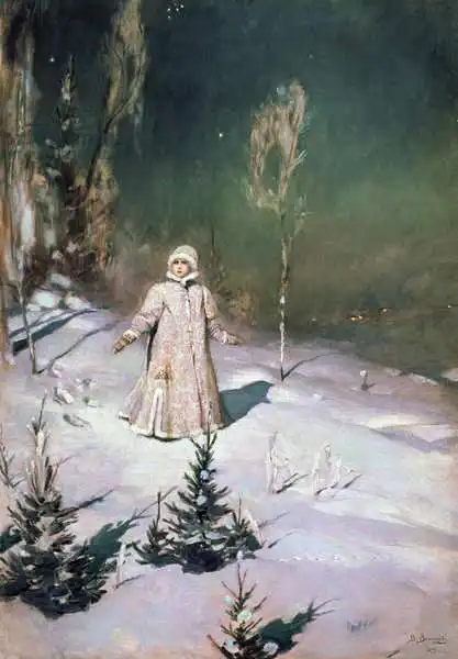 Vasnetsov, Victor Mikhailovich: Snow Maiden