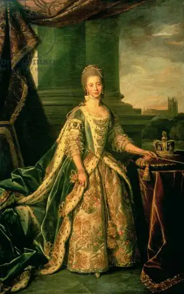 Dance-Holland, Nathaniel: Portrait de Sophie Charlotte (1744-1818)