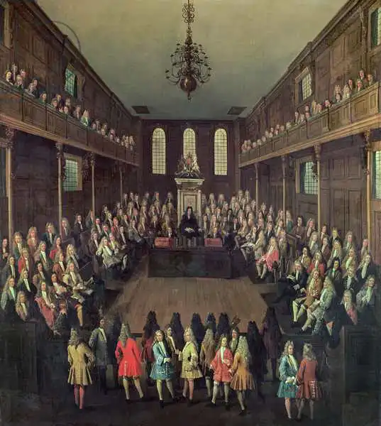 Tillemans, Peter: The House of Commons in Session