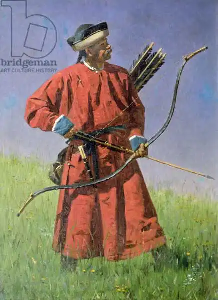 Vereshchagin, Vasili Vasilievich: Bokharan Soldier (Sarbaz)