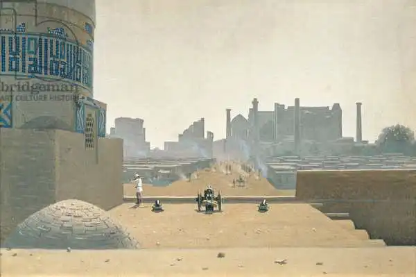 Vereshchagin, Vasili Vasilievich: Main Street in Samarkand, Early Morning, 1869-70