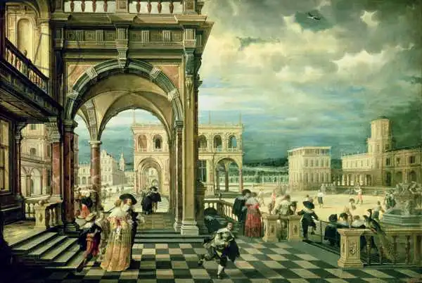 Steenwyck, Hendrick, the younger: Italian Palace