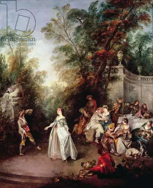 Lancret, Nicolas: A Feast