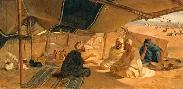 Goodall, Frederick: Arabs in the Desert