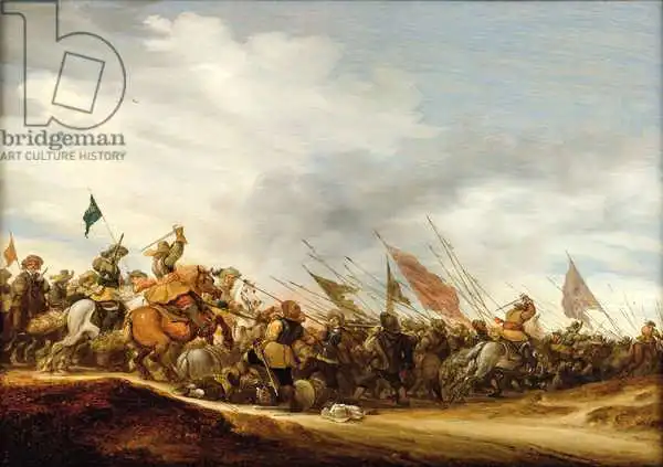Ruisdael, Jacob: Battle Scene