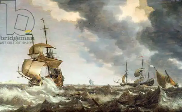 Peeters, Bonaventura: Storm at Sea
