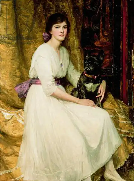 Dicksee, Frank: Portrait of Miss Dorothy Dicksee