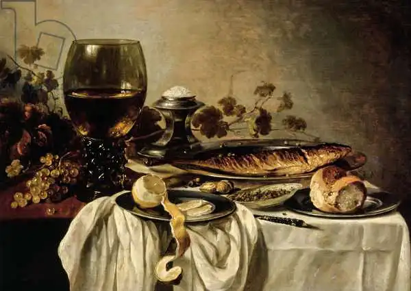 Claesz, Pieter: Breakfast