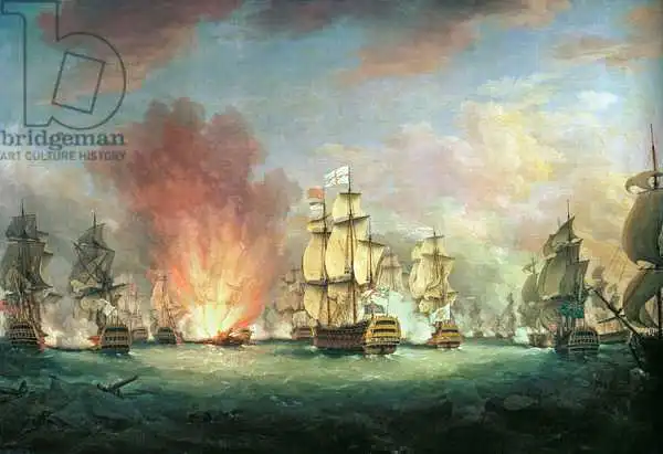 Paton, Richard: La batalla a la luz de la luna: La batalla frente al cabo de San Vicente, 16 de enero de 1780
