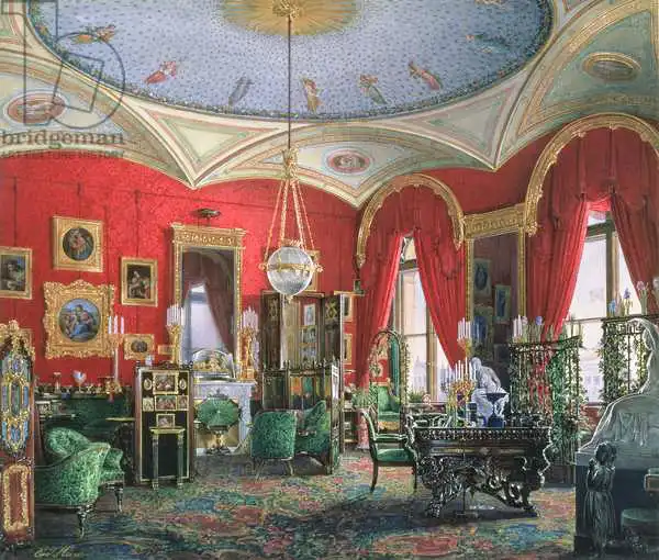 Hau, Eduard: Interior of the Winter Palace