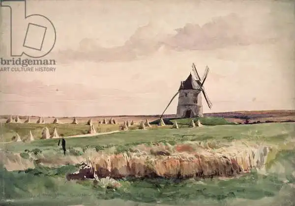 Absolon, John: The Battlefield of Crecy, 26 August
