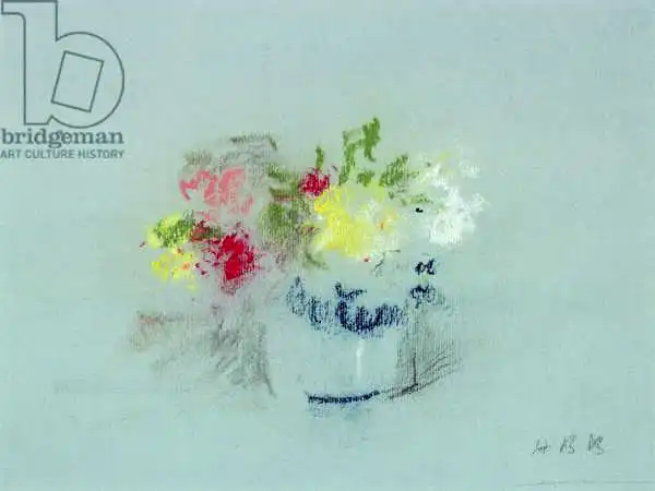 Brabazon, Hercules Brabazon: Flowers in a Blue and White Jar