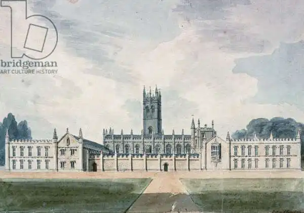 Buckler, John: Magdalen College, Oxford