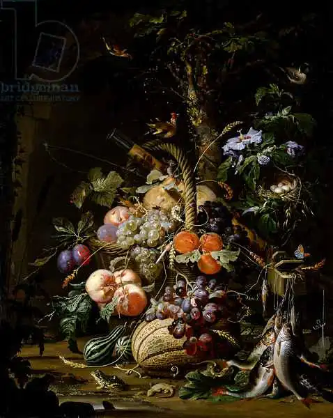 Mignon, Abraham: Nature morte de fruits