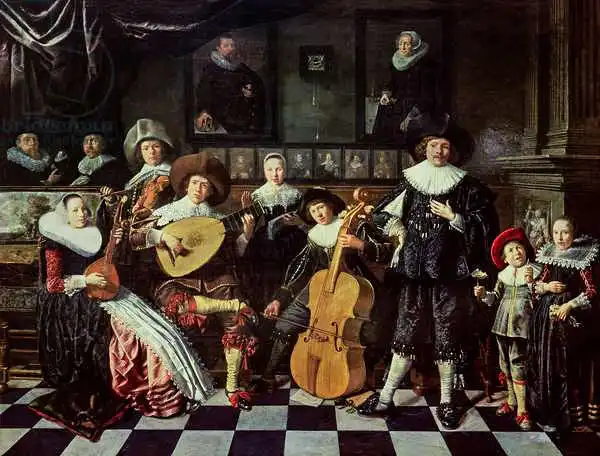 Molenaer, Jan Miense: Family Making Music