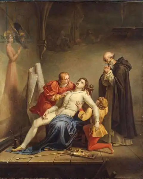 Couder, Auguste: The Death of Masaccio