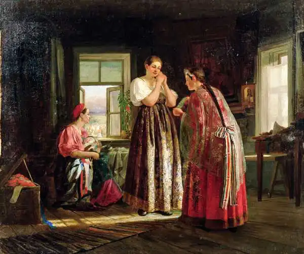 Maximov, Vasily: Preparation Before a Party