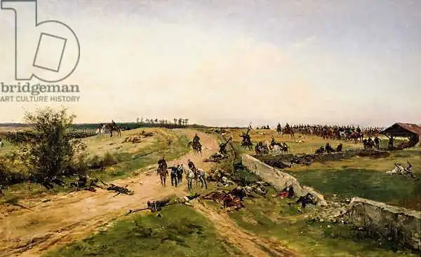 Neuville, de Alphonse: Scene from the Franco-Prussian War